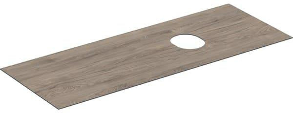 Geberit VariForm Abdeckplatte für Unterschrank 135 cm – Weiß, melaminbeschichtet
