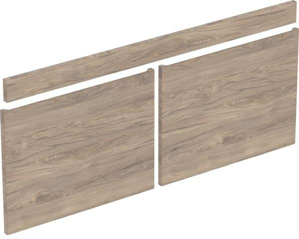 Geberit Renova Plan Schubladen-/Front-Set für Waschtisch, B:55 cm, Hickory Hell