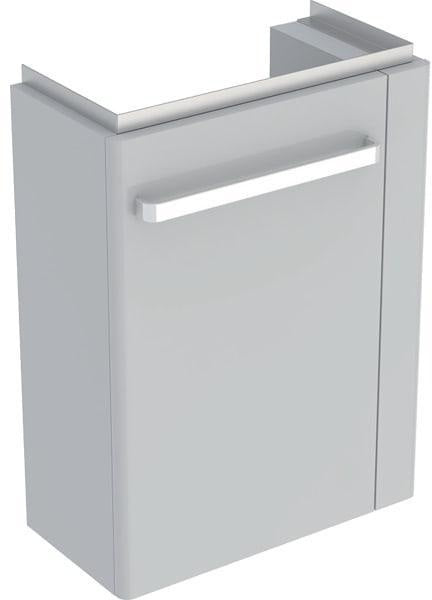 Geberit Renova Compact Unterschrank 44,8 cm für Handwaschbecken, weiß, mit Handtuchhalter