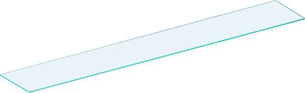 Geberit Einlegeboden für Hochschrank myDay Glas 40 cm – Glaseinlegeboden für Badmöbel