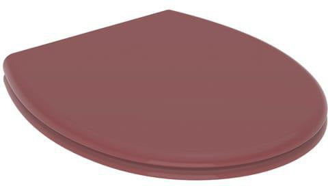 GEBERIT Bambini WC-Sitz für Kinder rubinrot – Duroplast, Edelstahl-Scharniere, rund