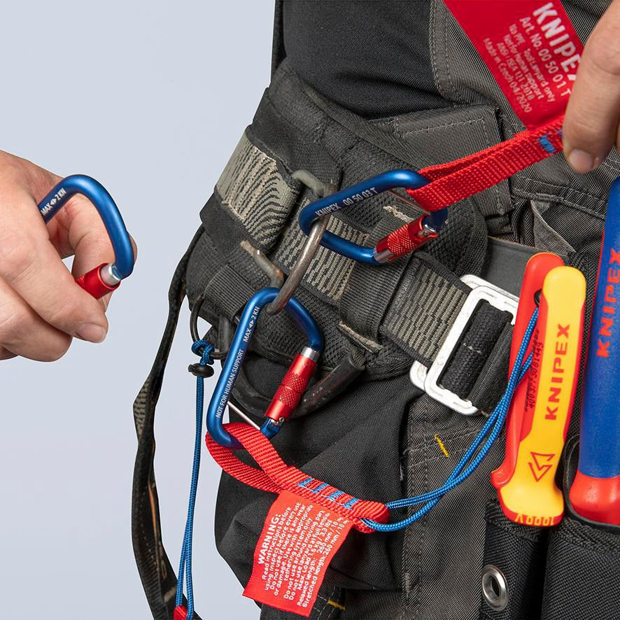 KNIPEX Fangleine für Zangen – max. 1,5 kg Belastung, 1 Stück, zuverlässiger Fallschutz