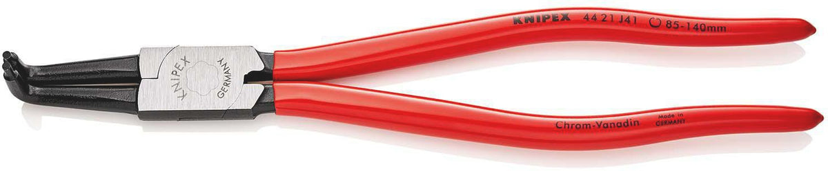 KNIPEX Sicherungsringzange J 01 für Innenringe in Bohrungen 8-13 mm, polierter Kopf