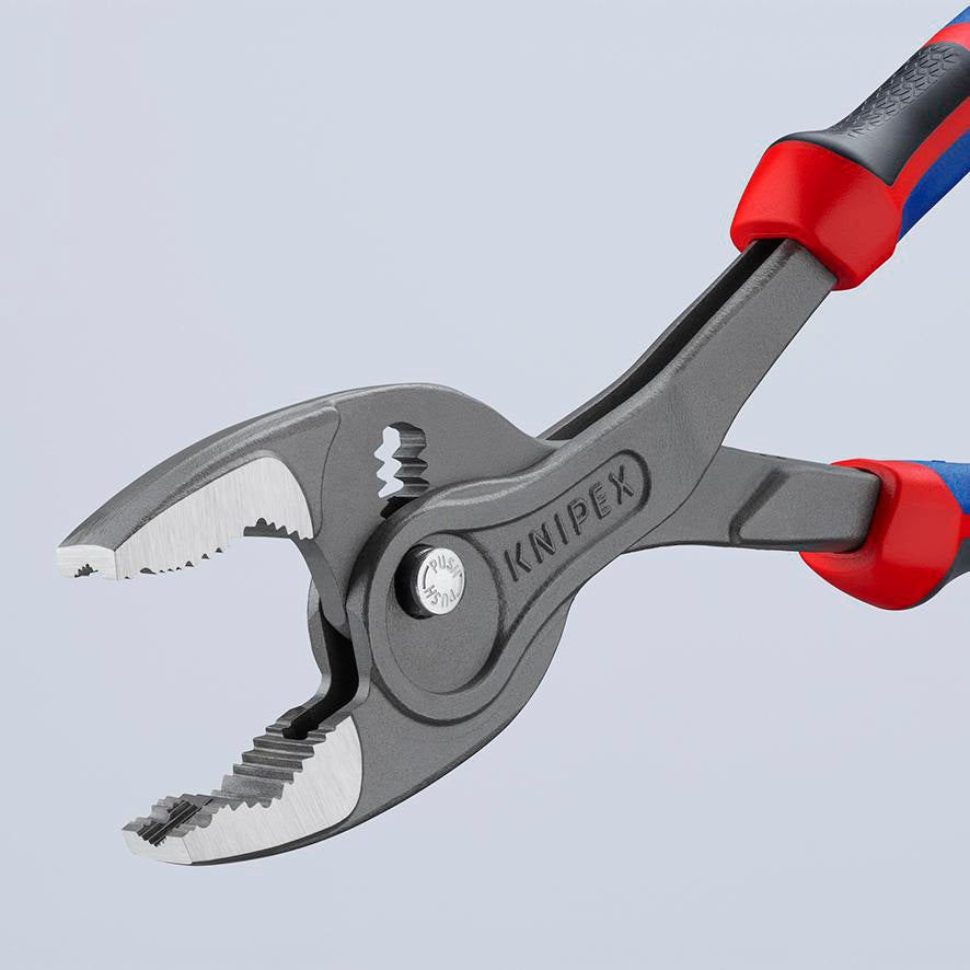 KNIPEX TwinGrip Frontgreifzange 200 mm – Robuste Zange mit Front- und Seitengreif-Funktion