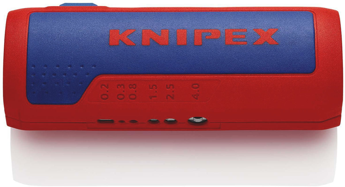 KNIPEX Abmantelungswerkzeug TwistCut 100 mm für Wellrohre und Litzen 0,2–4 mm²