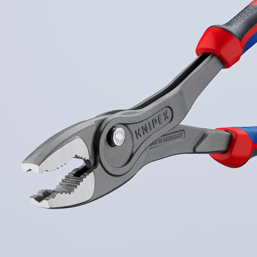 KNIPEX TwinGrip Frontgreifzange 200 mm – Robuste Zange mit Front- und Seitengreif-Funktion