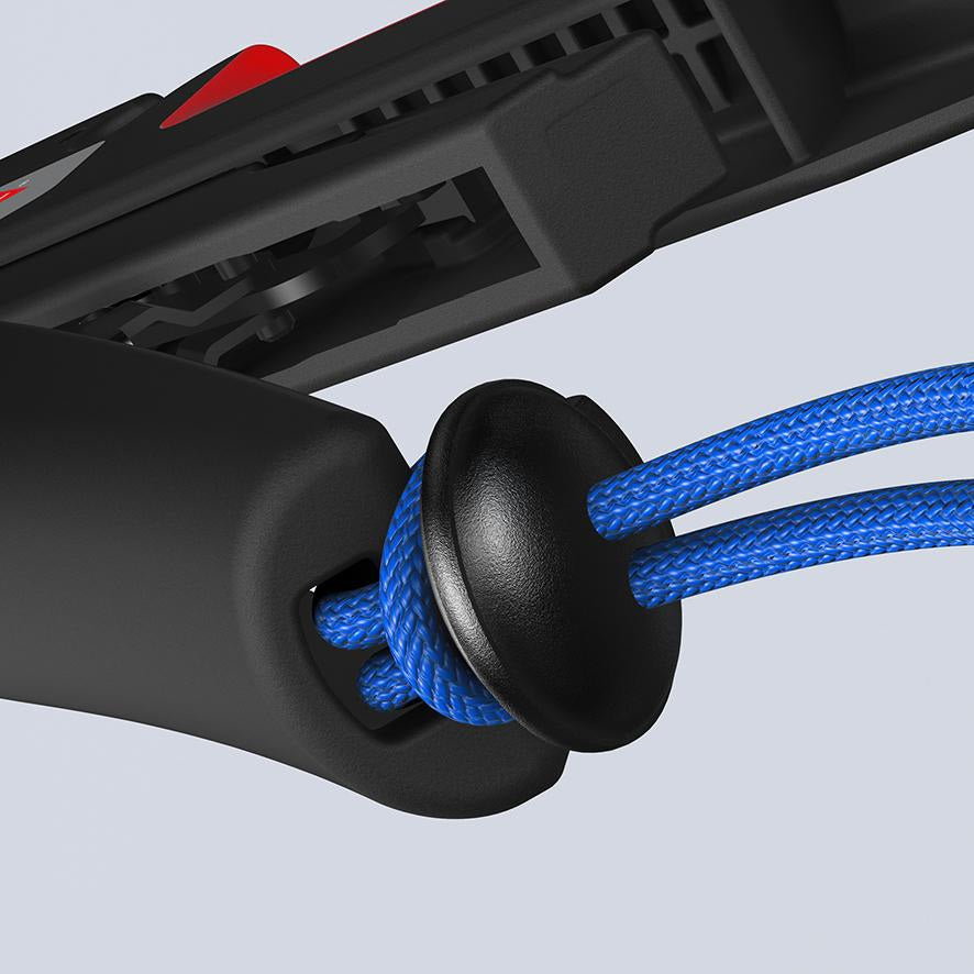 KNIPEX Automatikabisolierzange EvoStrip 200 mm für 0,03-10 mm² – selbsteinstellend, mit Drahtschneider