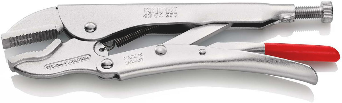KNIPEX Universalgripzange 180 mm verzinkt – Hoher Spanndruck, Einhandbedienung