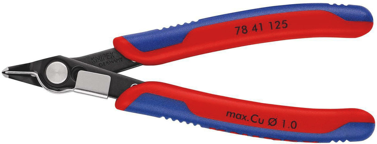KNIPEX Elektronik-Seitenschneider Super-Knips® 125 mm – Präzisionszange für feinste Schneidarbeiten