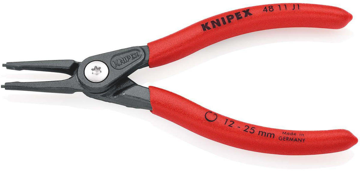 KNIPEX Präzisionssicherungsringzange J 2 für Bohrungen 19-60 mm mit Spreizbegrenzung