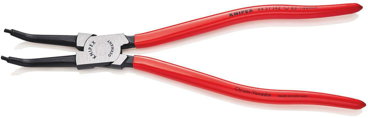 KNIPEX Sicherungsringzange J 22 für Innenringe in Bohrungen 19-60 mm, 45° gewinkelt
