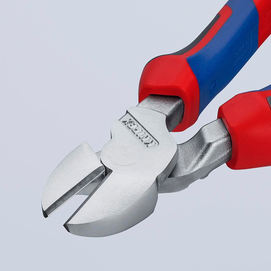 KNIPEX Kraftseitenschneider 140 mm Form 0 mit Mehrkomponenten-Hüllen – 20 % Kraftersparnis