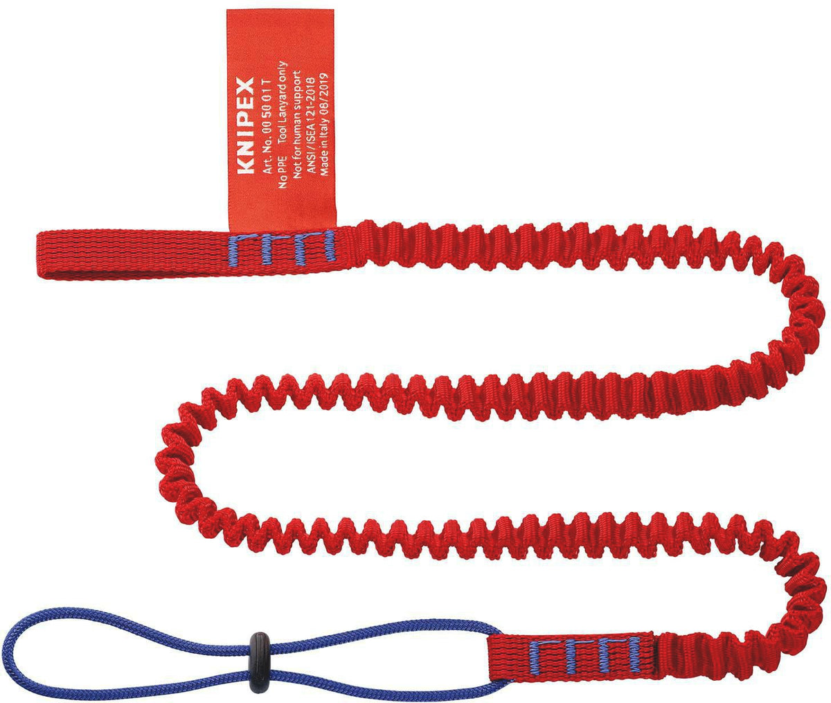 KNIPEX Fangleine für Zangen – max. 1,5 kg Belastung, 1 Stück, zuverlässiger Fallschutz