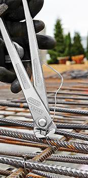 Kraftmonierzange 300 mm von KNIPEX – 25 % Kraftersparnis, glanzverzinkt
