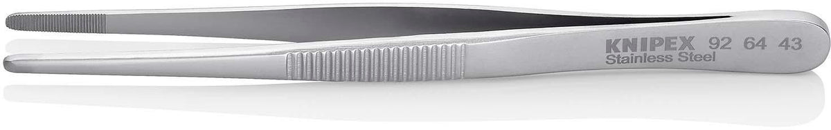 KNIPEX Präzisionspinzette 145 mm – rostfrei, antimagnetisch, säurefest, gerade Spitze 3,5 mm
