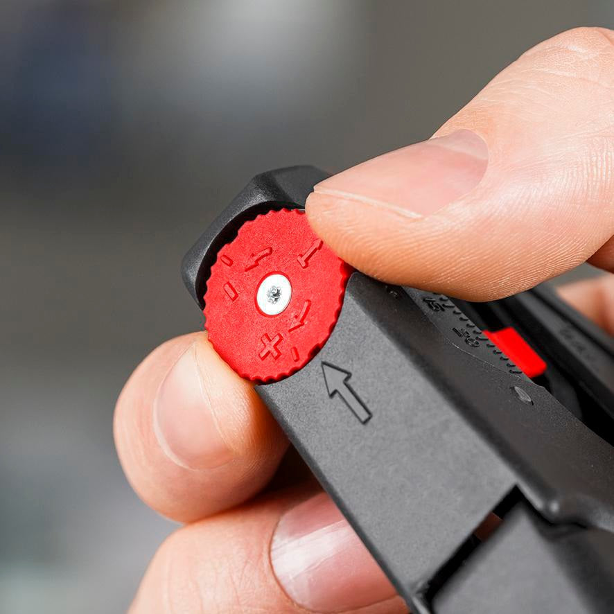 KNIPEX Automatikabisolierzange EvoStrip 200 mm für 0,03-10 mm² – selbsteinstellend, mit Drahtschneider
