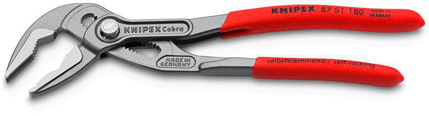 KNIPEX Cobra ES L Wasserpumpenzange 250 mm – Selbstklemmend, 25 Einstellpositionen