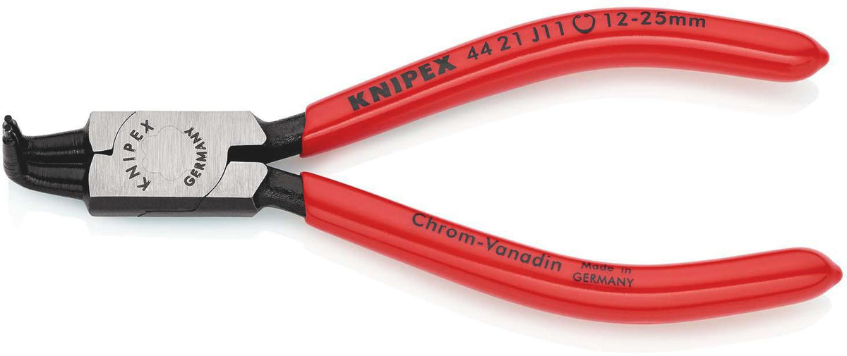 KNIPEX Sicherungsringzange J 01 für Innenringe in Bohrungen 8-13 mm, polierter Kopf