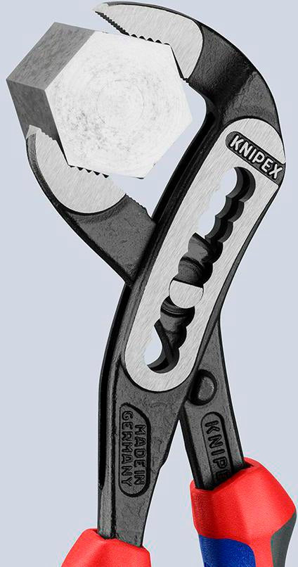 KNIPEX Wasserpumpenzange Alligator 180 mm mit Comfort-Griff und 9-fach Rastenverstellung