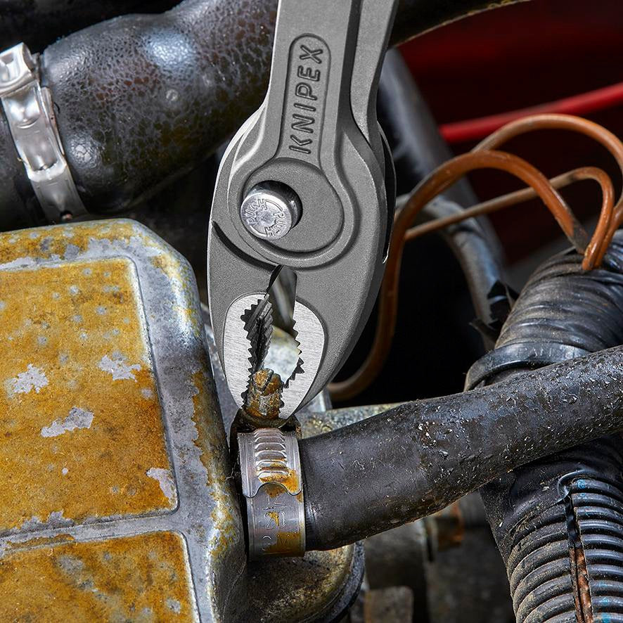 KNIPEX TwinGrip Frontgreifzange 200 mm – Robuste Zange mit Front- und Seitengreif-Funktion