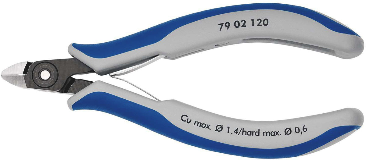 KNIPEX Präzisions-Elektronik-Seitenschneider 125 mm – Poliert, induktiv gehärtet, 59 g