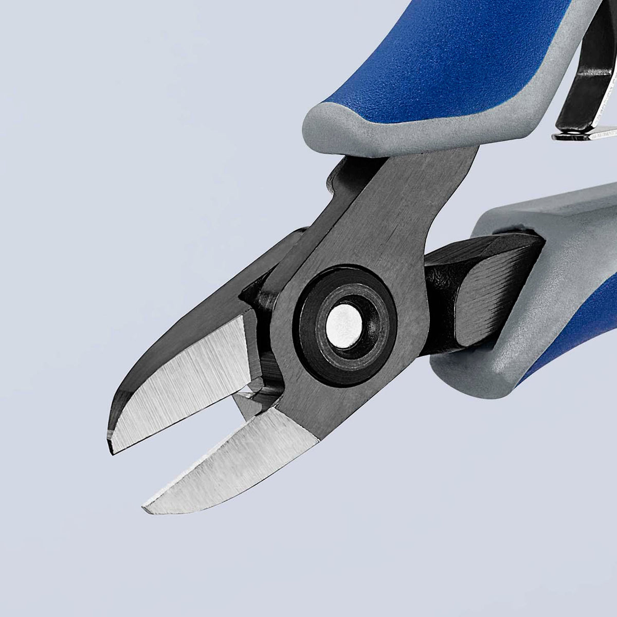 KNIPEX Präzisions-Elektronik-Seitenschneider 125 mm – Poliert, induktiv gehärtet, 59 g