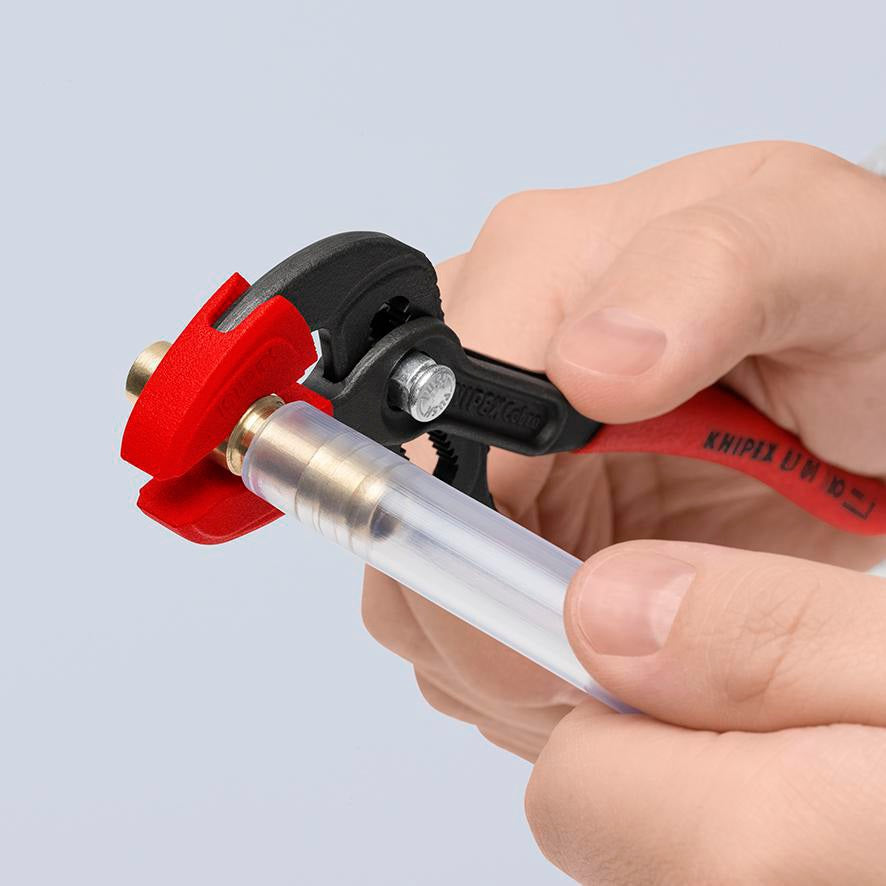 KNIPEX Schonbacken für Wasserpumpenzange 180 mm – 3 Paar Kunststoff-Schutzbacken