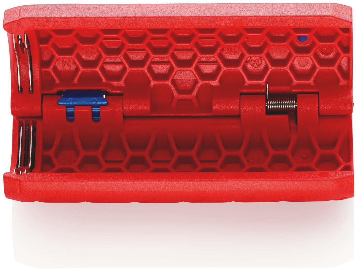 KNIPEX Abmantelungswerkzeug TwistCut 100 mm für Wellrohre und Litzen 0,2–4 mm²