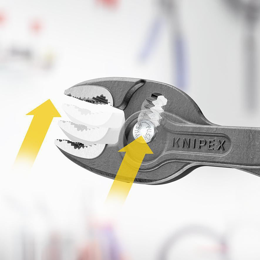 KNIPEX TwinGrip Frontgreifzange 200 mm – Robuste Zange mit Front- und Seitengreif-Funktion