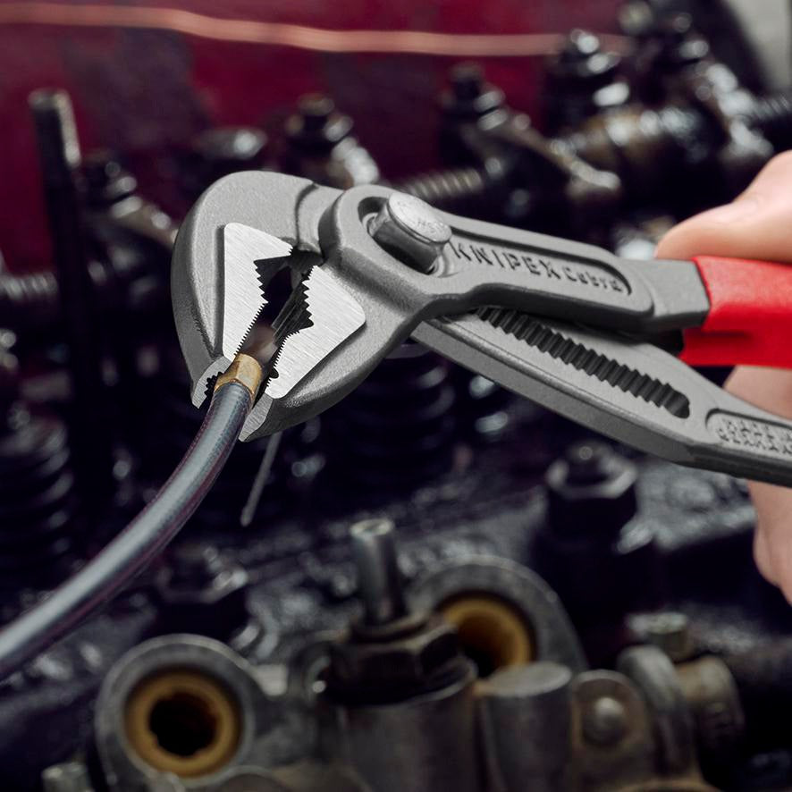KNIPEX Cobra ES L Wasserpumpenzange 250 mm – Selbstklemmend, 25 Einstellpositionen