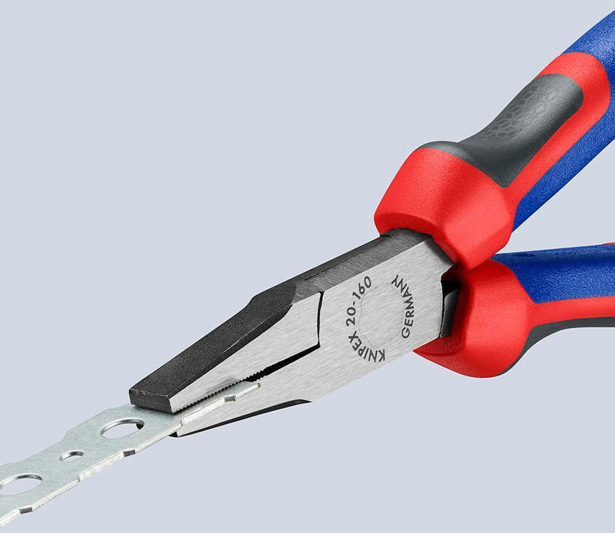 KNIPEX Flachzange 160 mm mit Comfort-Griff und poliertem Kopf – präzise Greifflächen