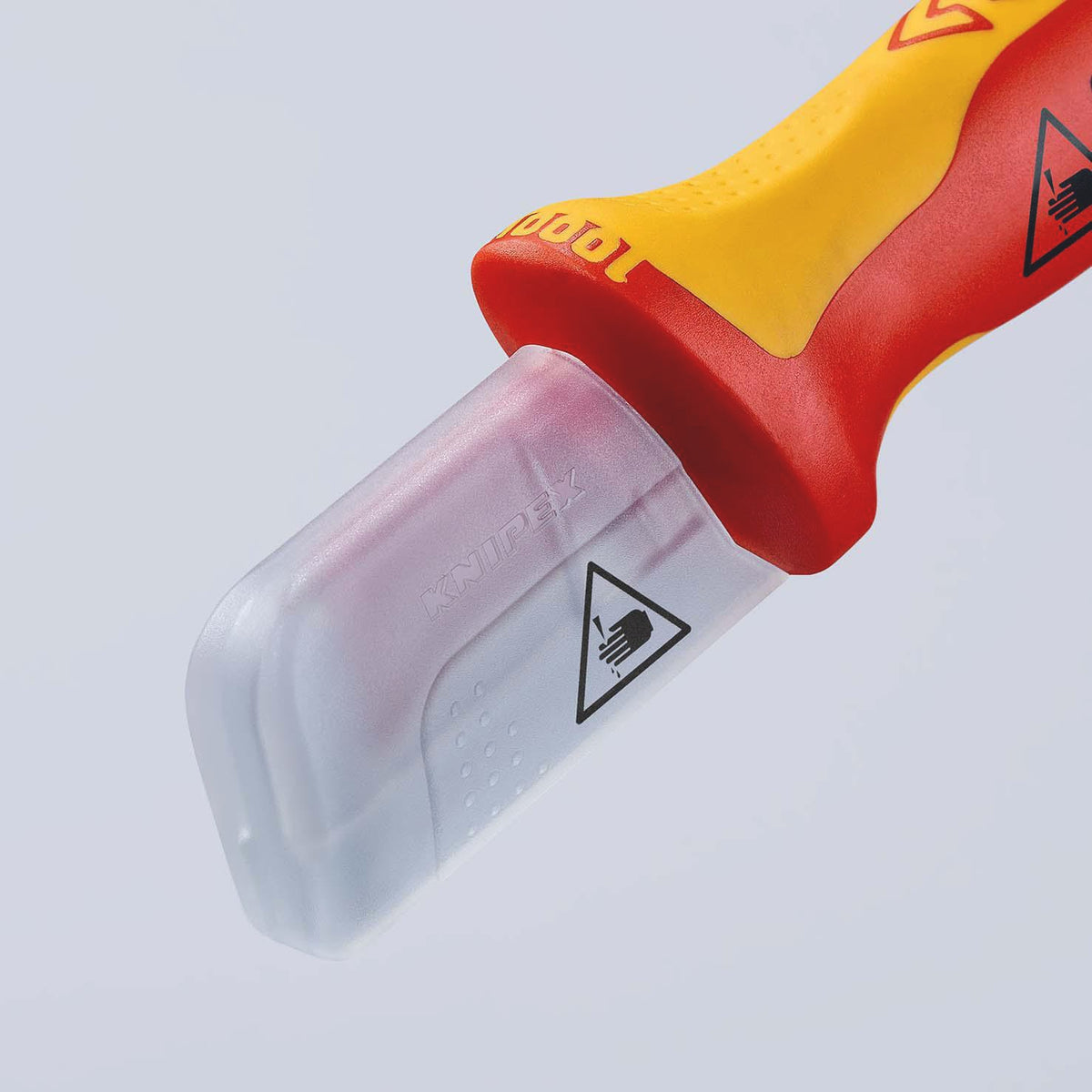 KNIPEX Abmantelungsmesser 155 mm VDE-isoliert mit Mehrkomponentengriff