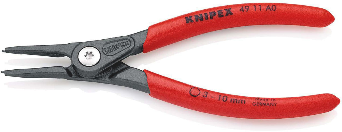 KNIPEX Präzisionssicherungsringzange A 1 für Wellen Ø 10-25 mm mit Spreizbegrenzung