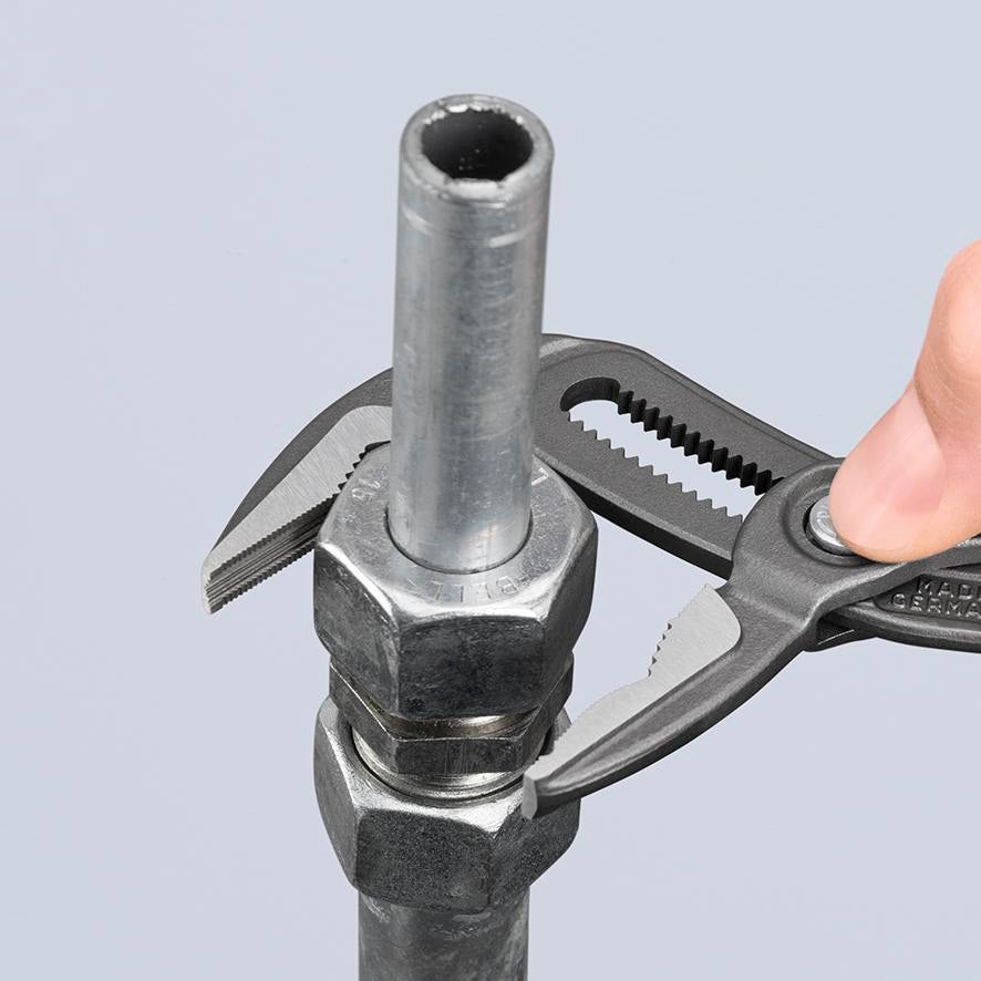 KNIPEX Cobra ES L Wasserpumpenzange 250 mm – Selbstklemmend, 25 Einstellpositionen