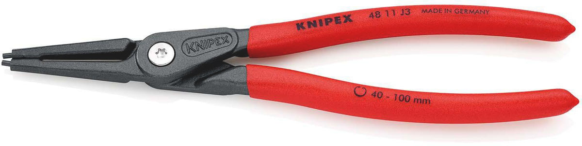 KNIPEX Präzisionssicherungsringzange J 2 für Bohrungen 19-60 mm mit Spreizbegrenzung