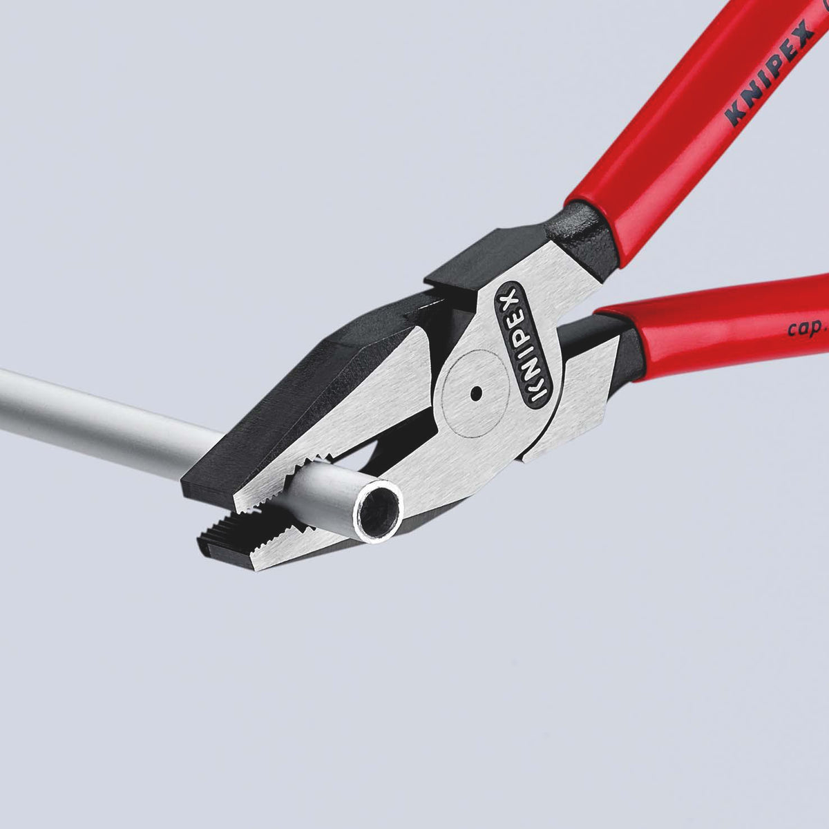 KNIPEX Kraftkombizange 180 mm mit Comfort-Griff – 35 % Kraftersparnis, poliert