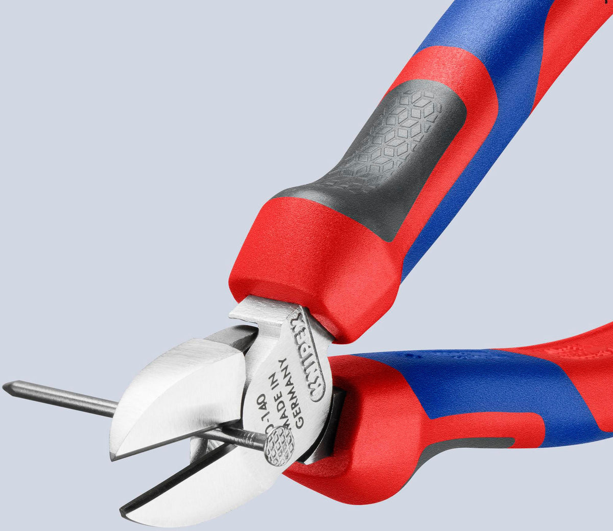 KNIPEX Seitenschneider 160 mm Comfort-Griff, verchromter Kopf, Vanadin-Elektrostahl