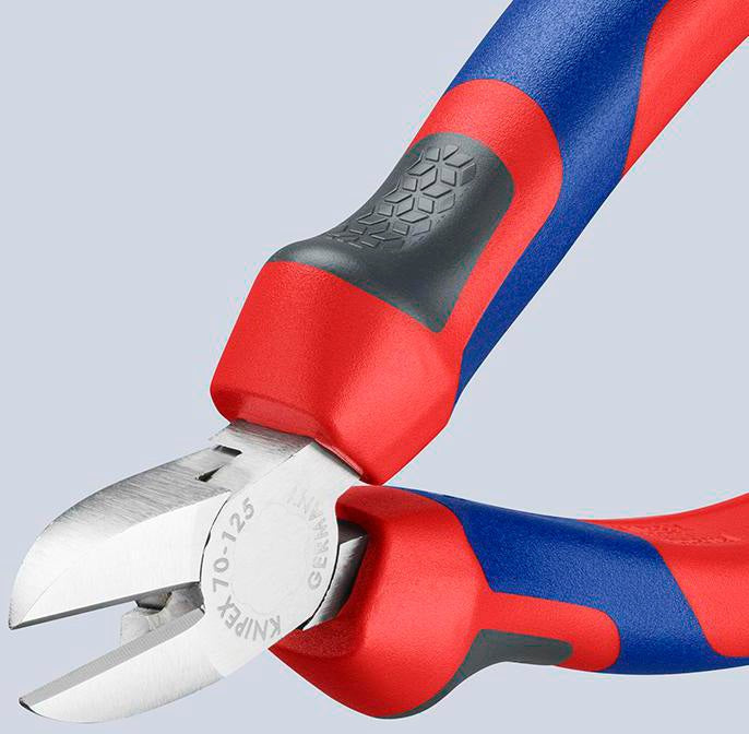 KNIPEX Seitenschneider 160 mm Comfort-Griff, verchromter Kopf, Vanadin-Elektrostahl