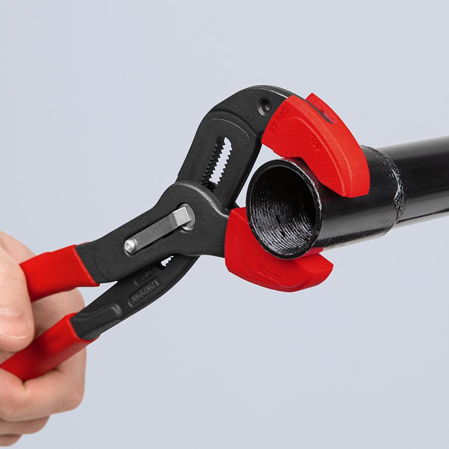 KNIPEX Schonbacken für Wasserpumpenzange 180 mm – 3 Paar Kunststoff-Schutzbacken