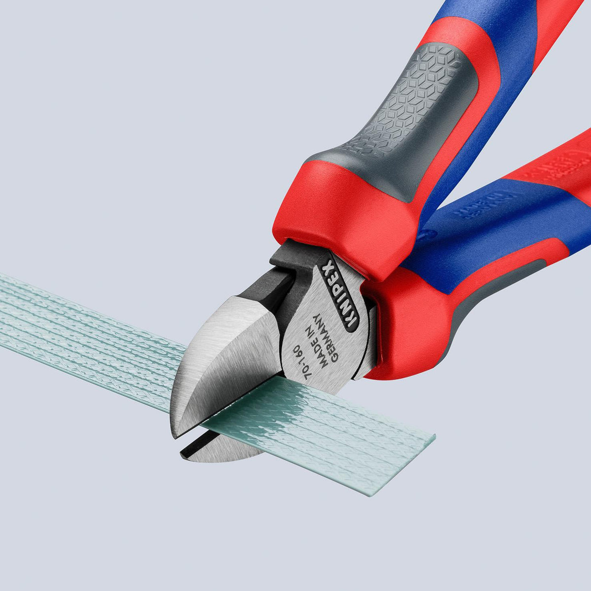 KNIPEX Seitenschneider 140 mm, polierter Kopf, Mehrkomponenten-Griffe, max. 1,8 mm