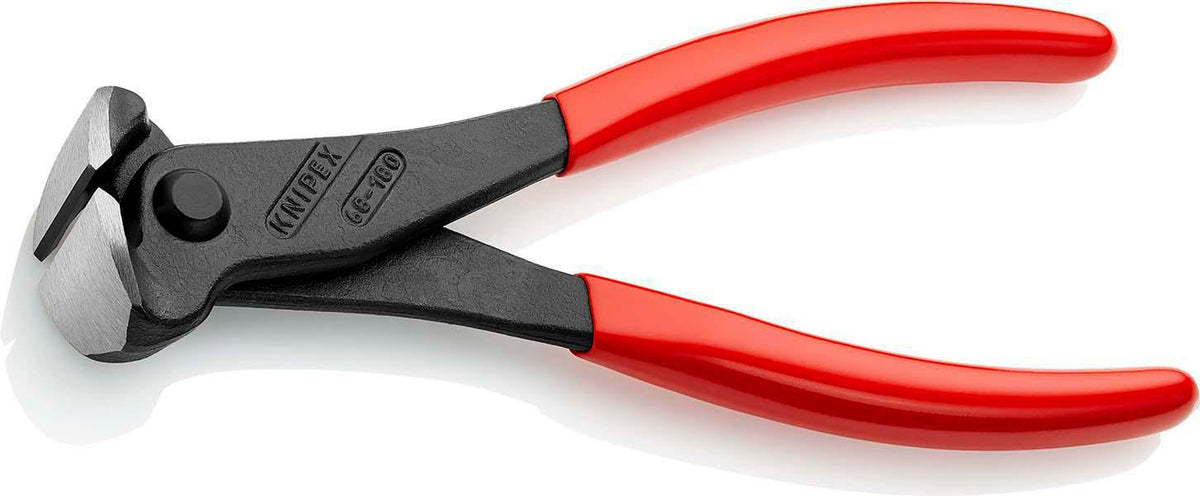 KNIPEX Vornschneider 200 mm – Kunststoffüberzug, induktiv gehärtete Schneiden für Monierarbeiten