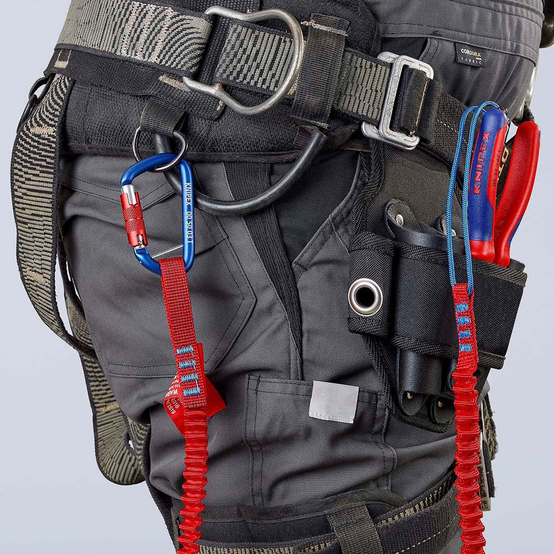 KNIPEX Fangleine für Zangen – max. 1,5 kg Belastung, 1 Stück, zuverlässiger Fallschutz