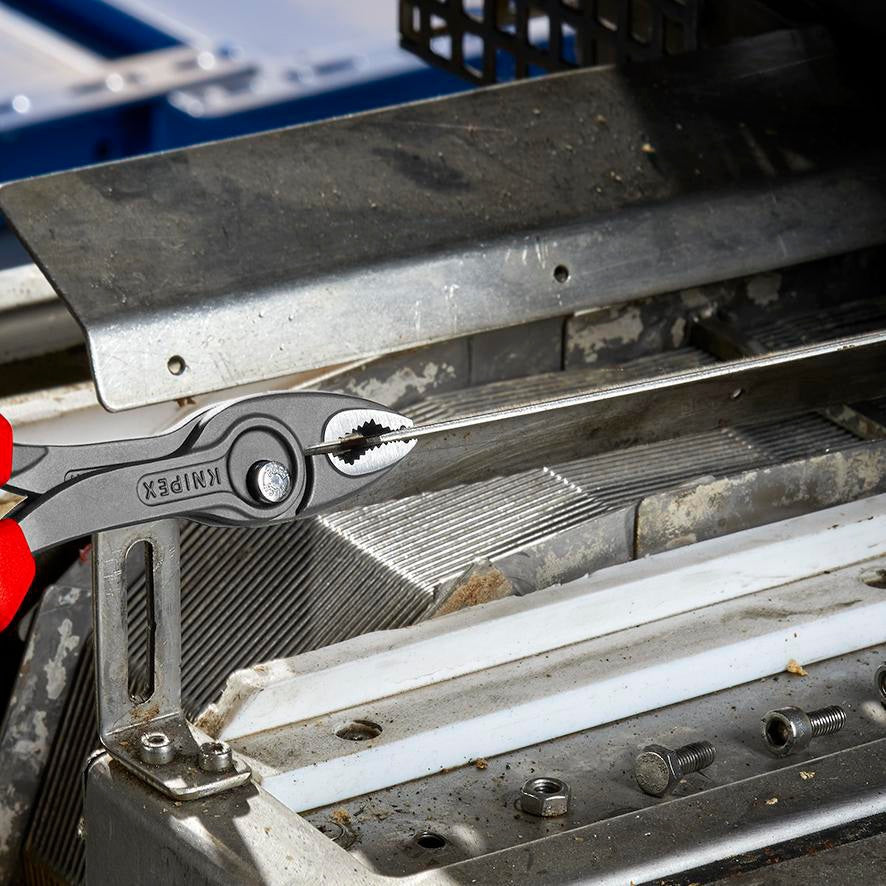 KNIPEX TwinGrip Frontgreifzange 200 mm – Robuste Zange mit Front- und Seitengreif-Funktion