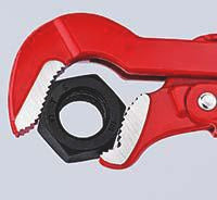 KNIPEX Rohrzange DIN 5234 S-Maul 245 mm Spannweite 0-35 mm für Rohre 1/2 Zoll