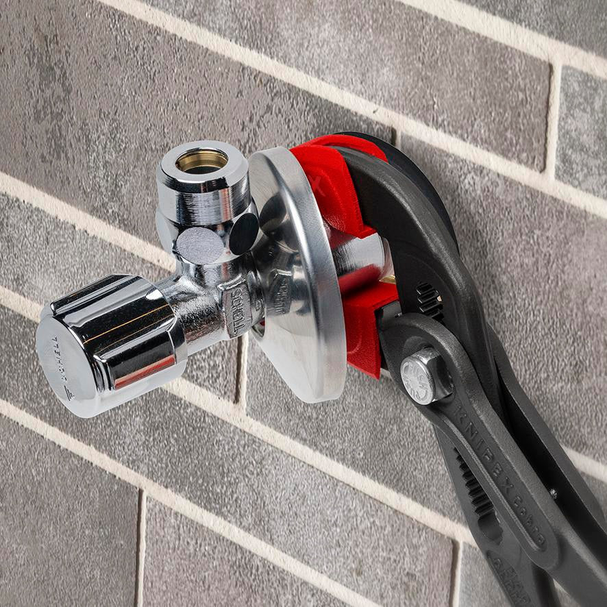 KNIPEX Schonbacken für Wasserpumpenzange 180 mm – 3 Paar Kunststoff-Schutzbacken