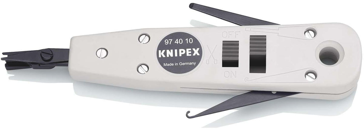 KNIPEX Anlegewerkzeug 175 mm für LSA Plus und baugleich Ø 0,4 - 0,8 mm