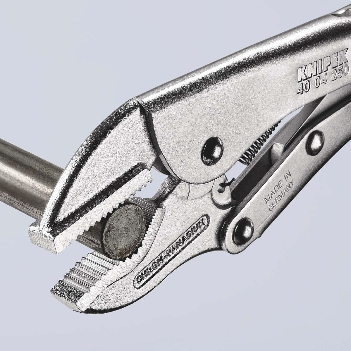 KNIPEX Universalgripzange 180 mm verzinkt – Hoher Spanndruck, Einhandbedienung