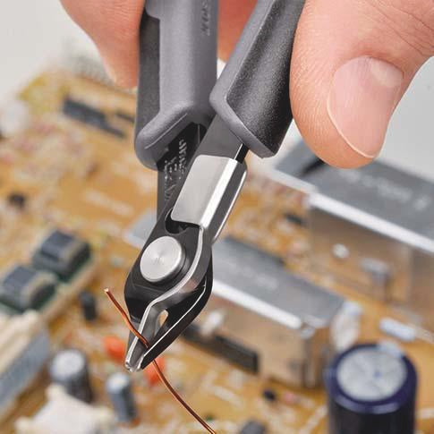 KNIPEX Elektronik-Seitenschneider Super-Knips® 140 mm brüniert ESD-fähig