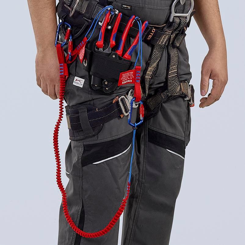 KNIPEX Fangleine für Zangen – max. 1,5 kg Belastung, 1 Stück, zuverlässiger Fallschutz