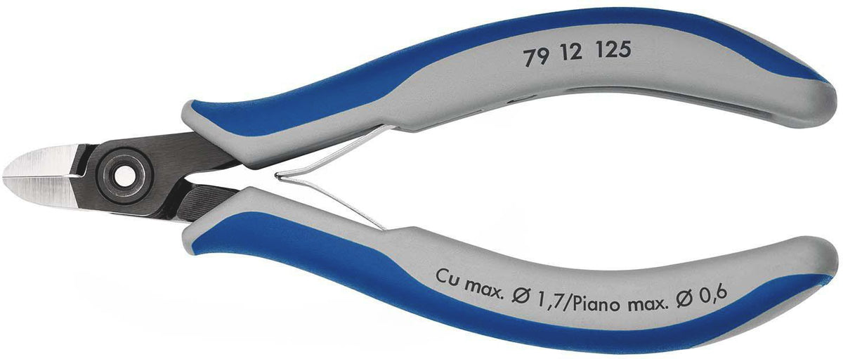 KNIPEX Präzisions-Elektronik-Seitenschneider 125 mm – Poliert, induktiv gehärtet, 59 g